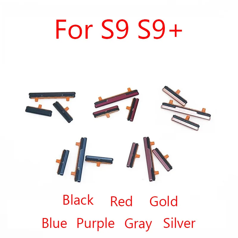 1 Zestaw włączania i wyłączania zasilania Przycisk górnego i dolnego głośności do Samsung Galaxy S9 G960 G960F/S9 Plus S9plus G965 G965F Przycisk boczny