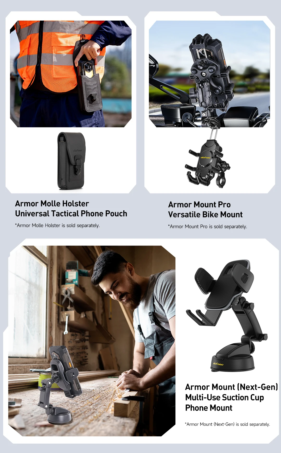 Ulefone RugKing 5 Pro 20000mAh Rugged Phone Android 16 16GB+256GB IP68/IP69K Waterproof Smartphone 6.78 FHD+ Night Camera 4G