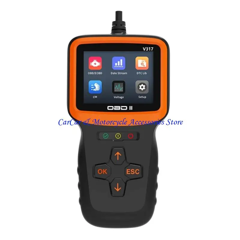 

G5AD Diagnostic Tool with I/M Readiness OBD2 Scanner Code Reader Fault Detector