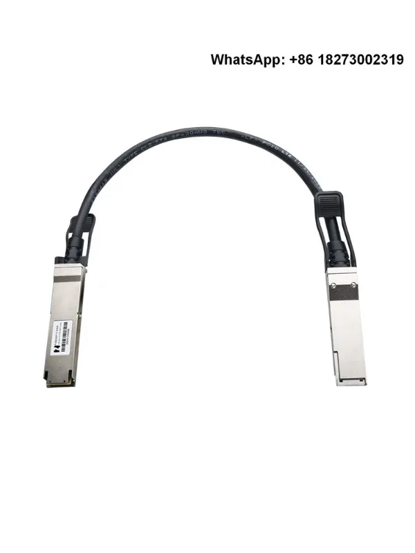 Hongzhang 400G-DAC high-speed transmission copper wire OSFPOSFP Flat top to QSFP112 direct connection IB