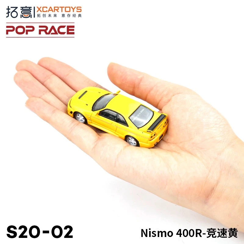 Xcartoys poprace 1/64 nismo 400r Automodell aus Druckguss legierung, Kinder sammlung mit dekorativem Spielzeug, für Weihnachts geschenke für Kinder