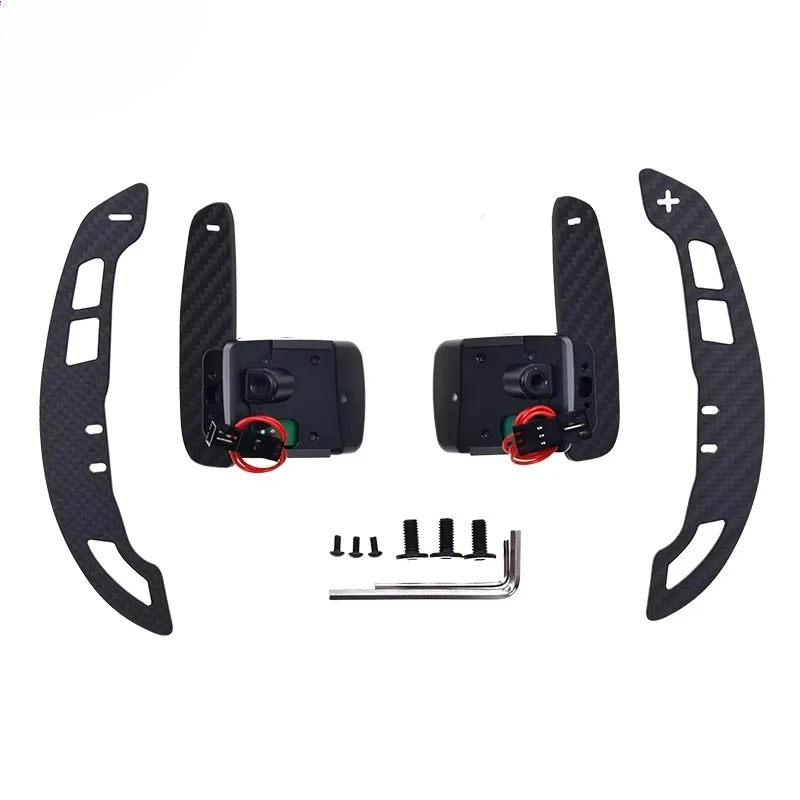 

Car Steering Wheel Carbon Fiber Magnetic Paddle Shifter for Chevrolet Corvette C7 Camaro LT1 RS Paddle Extender