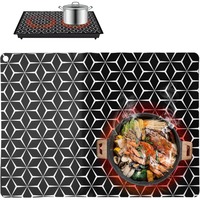 Large Induction Stove Hob Protector Multifunctional Mat Silicone Protective Cover Cooker Cooktop Scratch Protector Kitchen