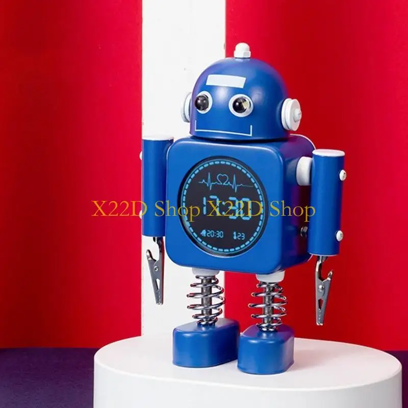 

Робот X22D для интеллектуального цифрового будильника с отображением температуры в режиме повтора