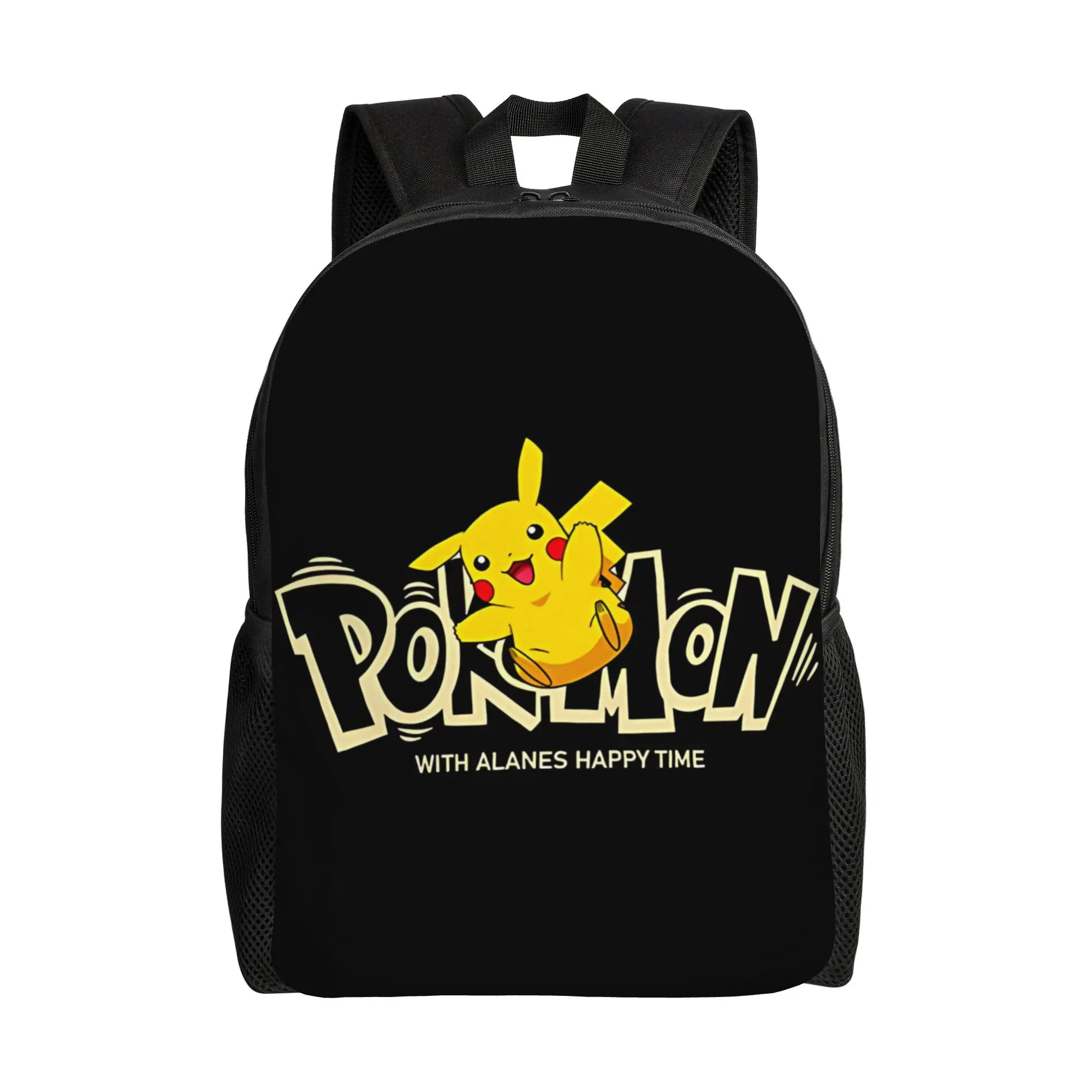 Mochilas de Moda, Mochila Pokemon, Mochila de Dia Pikachu, Mochila de Camping com Grande Capacidade