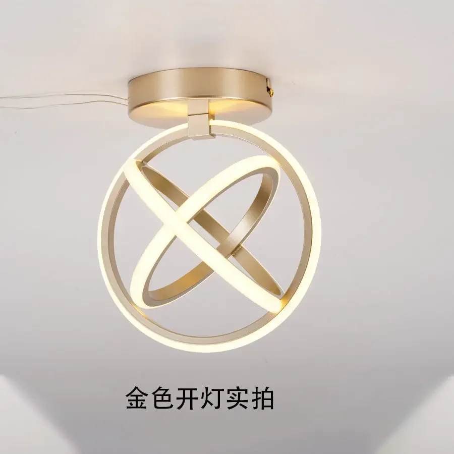 New Modern LED Ceiling Light Simple Balcony Crossing Light Home Corridor Porch Channel Ceiling Light Nordic Wind Cloakroom