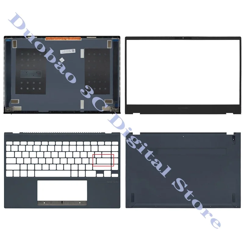 

For ASUS Zenbook 13 UX325 UX325A UX325J UX325EA UA U3700 Laptop Case LCD Back Top Cover Front Bezel Hinges Palmrest Bottom Case