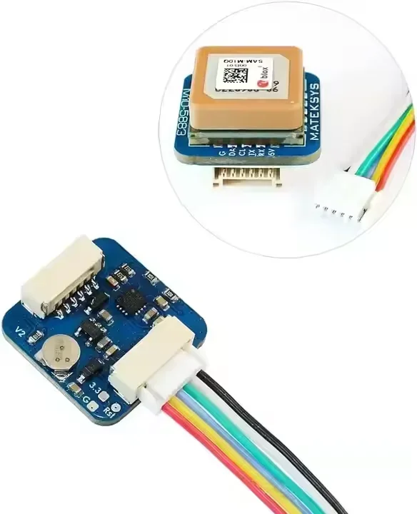 VivaSMatek M10Q-5883 GNSS For Ublox Compass Module Essential RC FPV Racing Drone Accessory