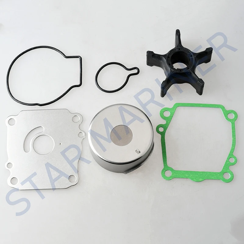 

Комплект обслуживания крыльчатки подвесного водяного насоса 17400-92J00 для лодочного двигателя Suzuki 17400-92J00 4T DF90-DF140 2001-2010, морская замена