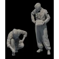 1/35 Scale Resin Soldier Model – Soldier GK, Unassembled and Unpainted Handmade Kit, Theme