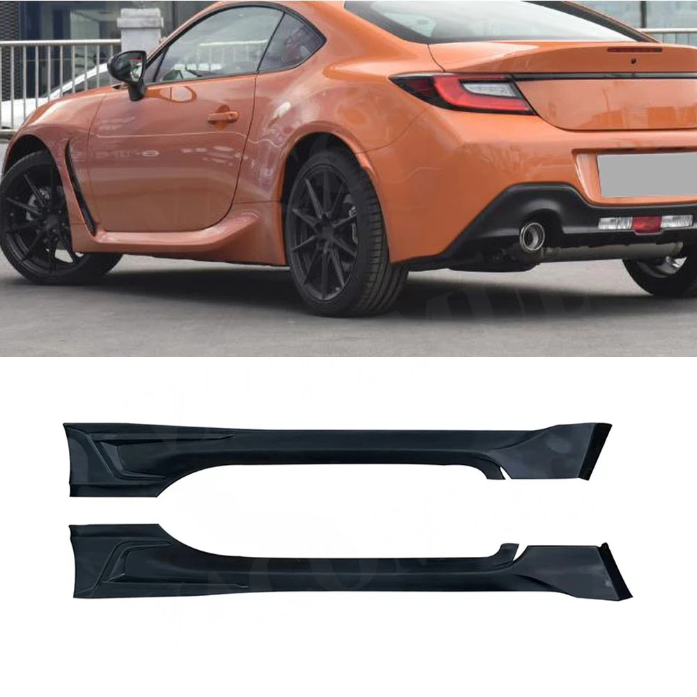 VACOMUL 2PCS ABS Car Side Skirts For Toyota GR86 Subaru BRZ 2021 2022 2023 Car Styling BodyKit Car Exterior Decoration