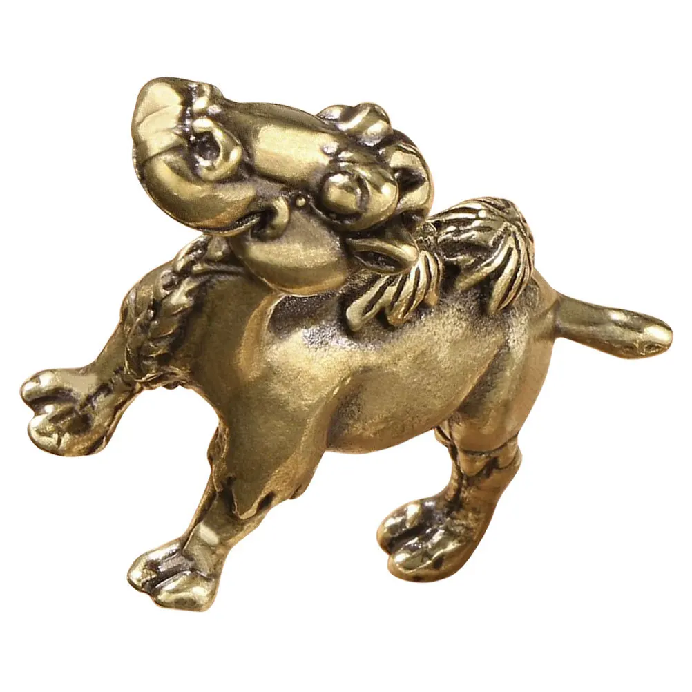 

Mini Brass Camel Sculpture Vintage Animal Decoration for Desktop Office Home Ornament Mini Camel Figurine Desk Decor