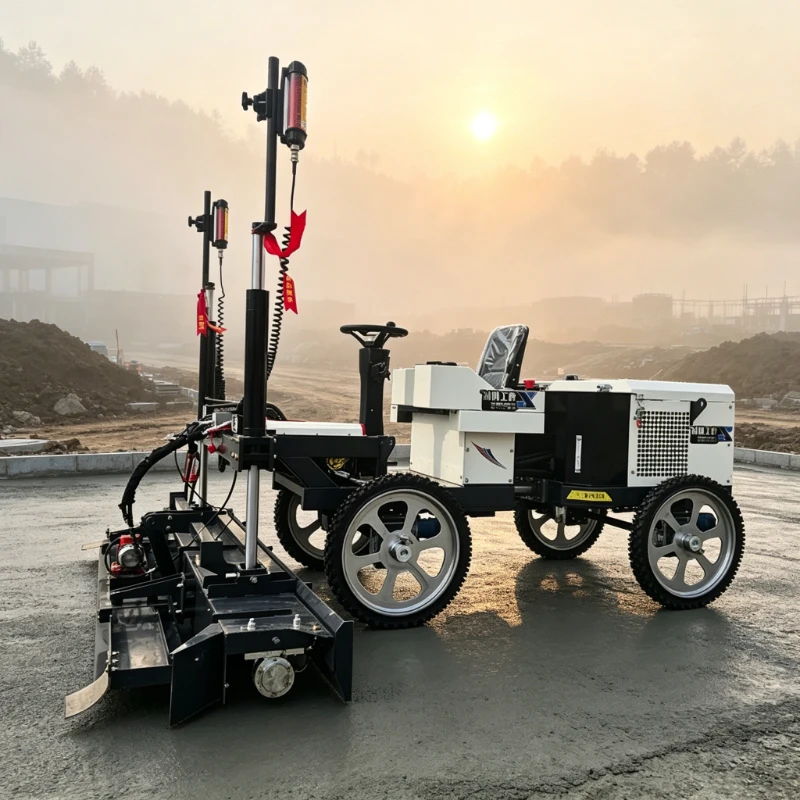 For Parking Lots Concrete Laser Leveling Machine Floor Finishing Great for Large Commercial Plaza Paving Work Customized