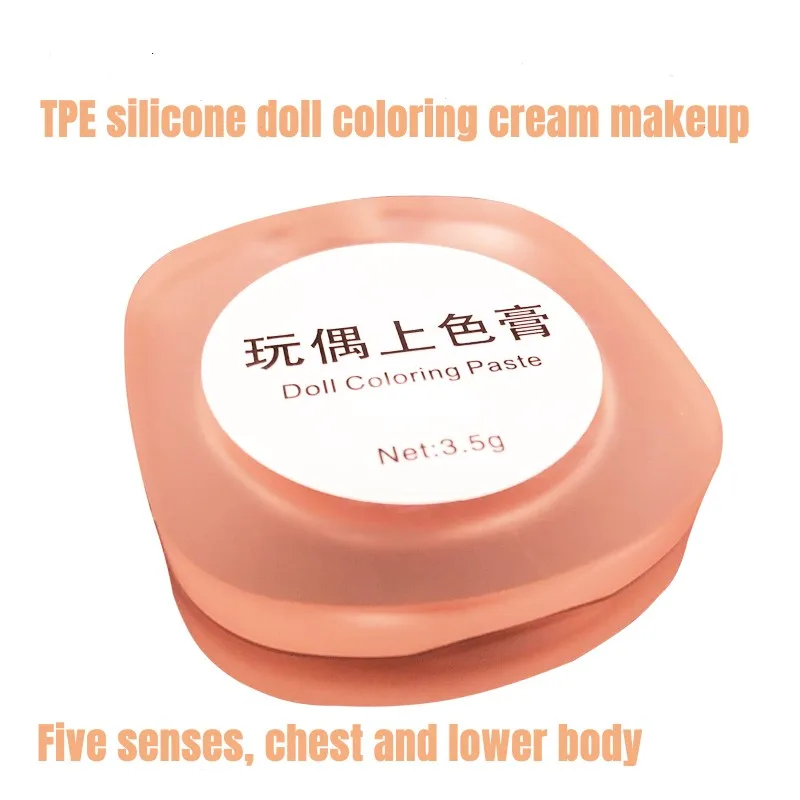 

TPE silicone doll coloring cream silicone doll makeup beauty model areola private body coloring is real and natural