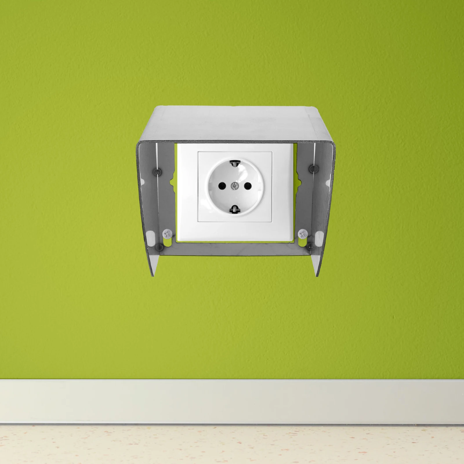 

Waterproof Charging Pile Protection Box outside Outlet Cover Outdoor Plug Electric Socket Covers Stainless Steel Light Switch