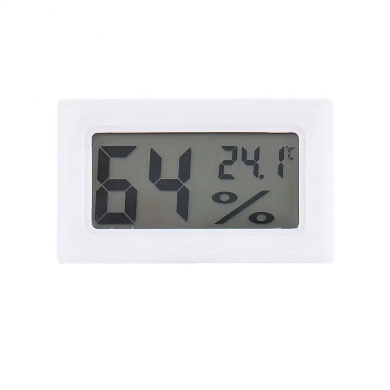 Multi-function Mini Thermometers Measuring Tools Durable Indoor Ambient Temperature Sensor Hygrometers Humidity Display Tool