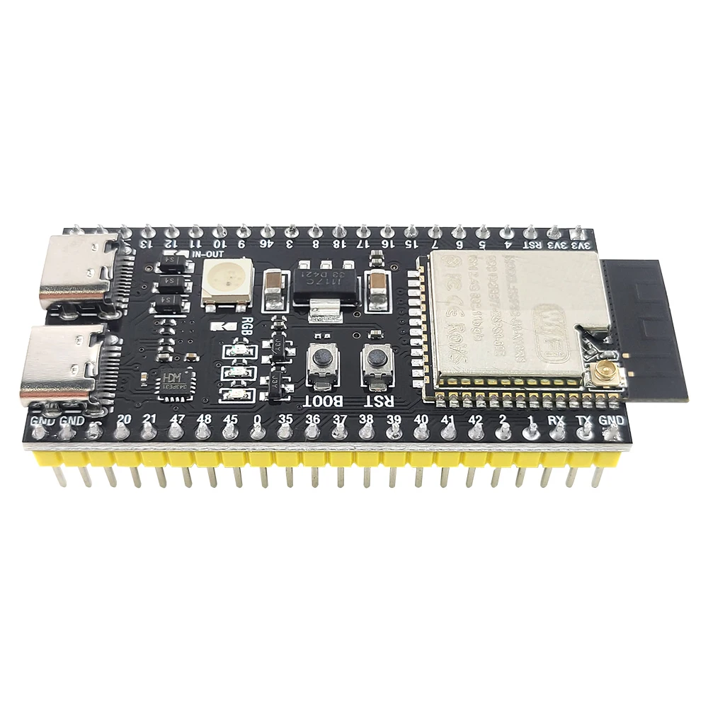 ESP32-S3 Entwicklungsboard mit Erweiterungsadapter-Kit 2,4G WLAN BT Modul MCU ESP32-S3 N16R8 44-Pin Typ-C ESP32-S3 – Detail 23