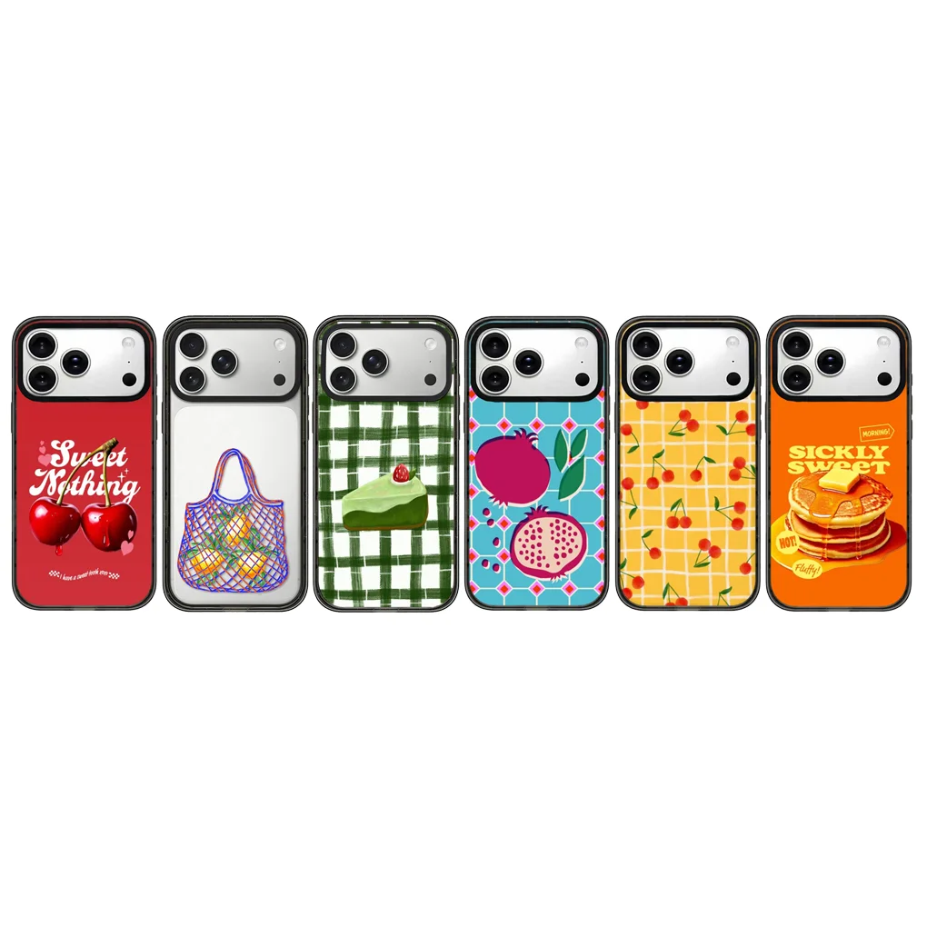 

Acrylic Black Border Magnetic Case: Compatible with iPhone 17 16 15 14 13 12 Pro Max 17 Air