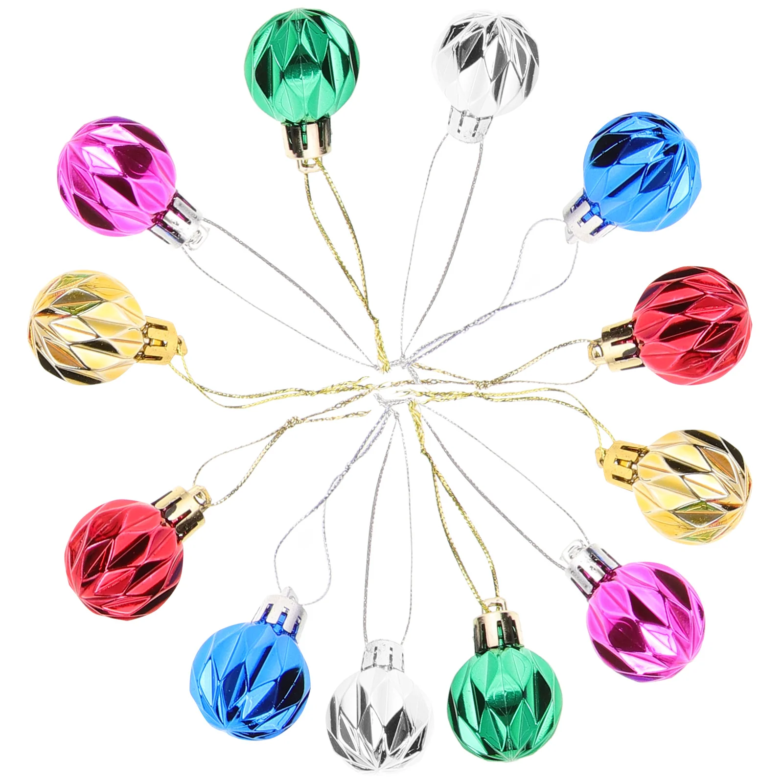 

12Pcs Xmas Hanging Ball Ornaments Classic Christmas Tree Decor Holiday Party Supplies Christmas Balls Xmas Tree Ornaments