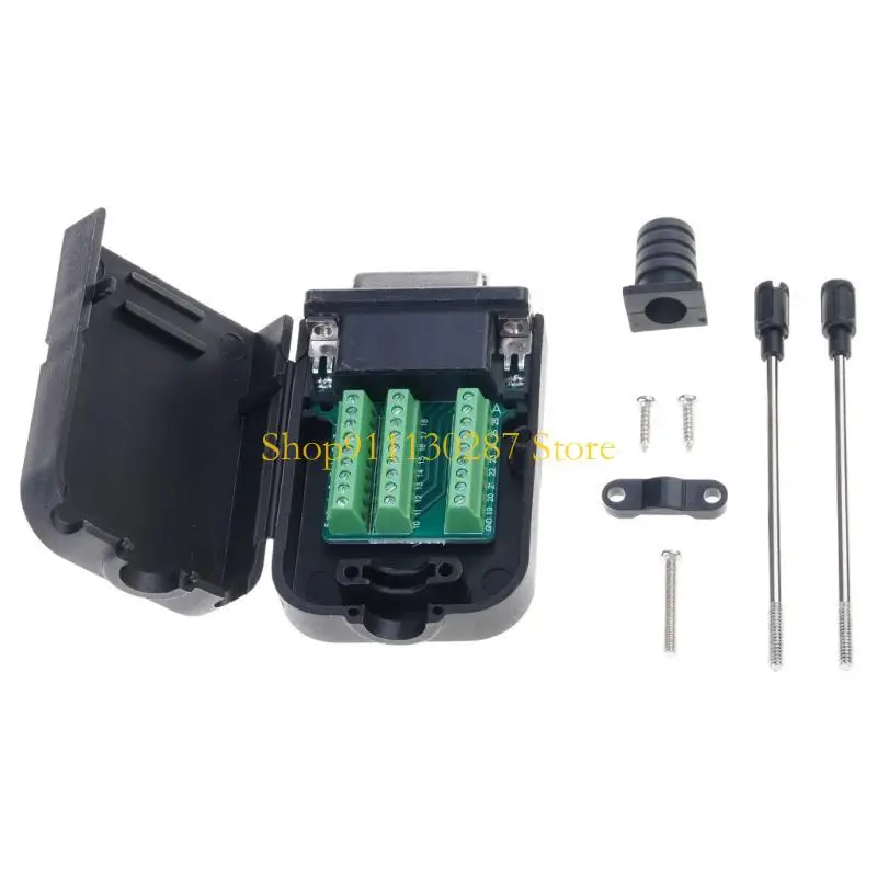 

J1HC D Sub 26Pin винтовая клеммная колодка многоразовые медные контакты со стопорными болтами для индивидуальной сборки кабеля