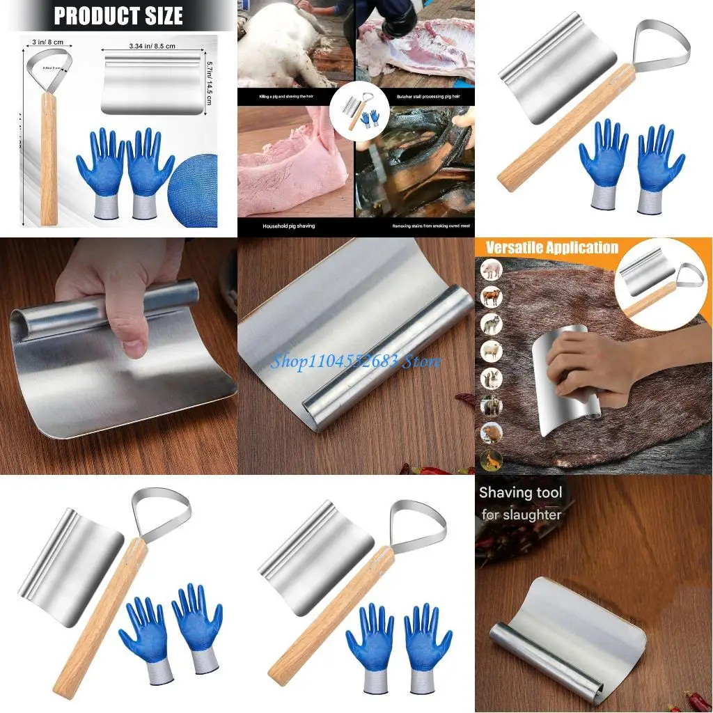 

Y6GD Nonrust Steel Hair Removal Scrapers High Performances Ergonomic Design Nonslip