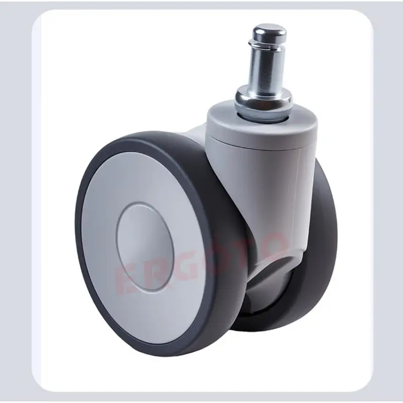 

5Pcs 3" Silent-Roll Chair Casters - TPR Rubber Wheels with Smooth Ball Bearings for Noise-Free Office & Gaming Chair Mobility