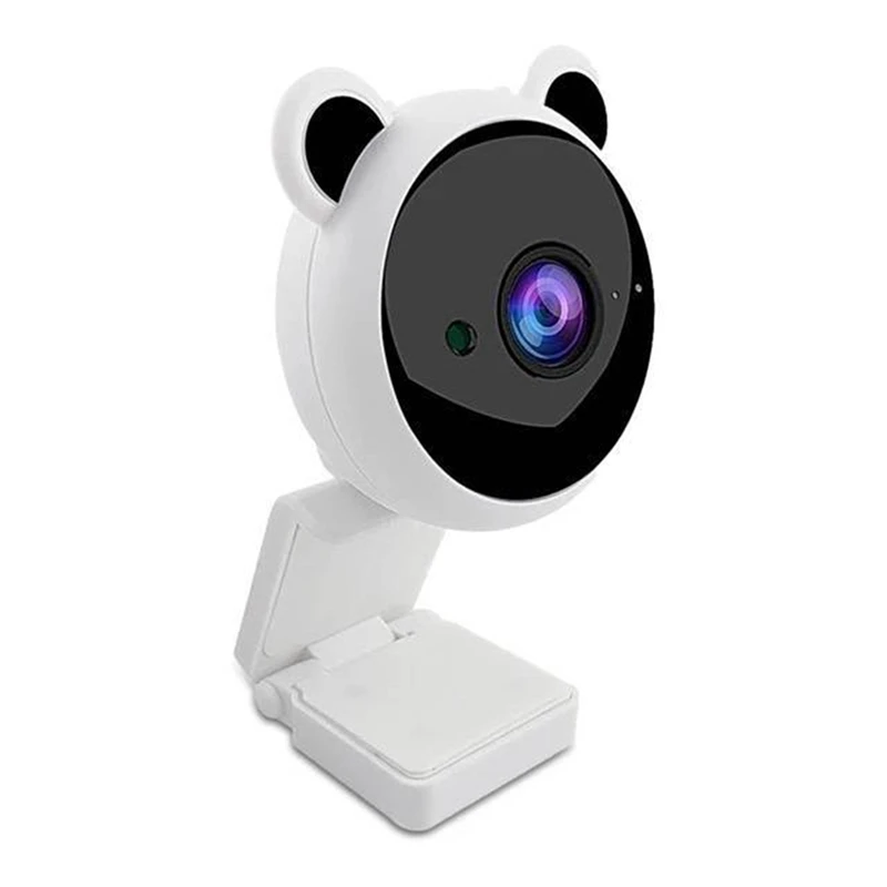 ABDJ-1080P HD Webcam Camera USB Webcam Focus Night Vision Computer Microphone Video Camera PC Accessories