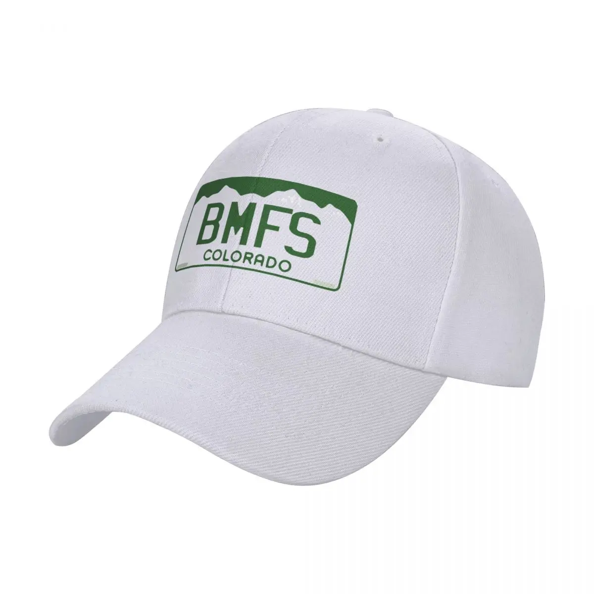 

BMFS Colorado License Plate Baseball Cap Visor Thermal Visor Trucker Cap Luxury Cap For Men Women's