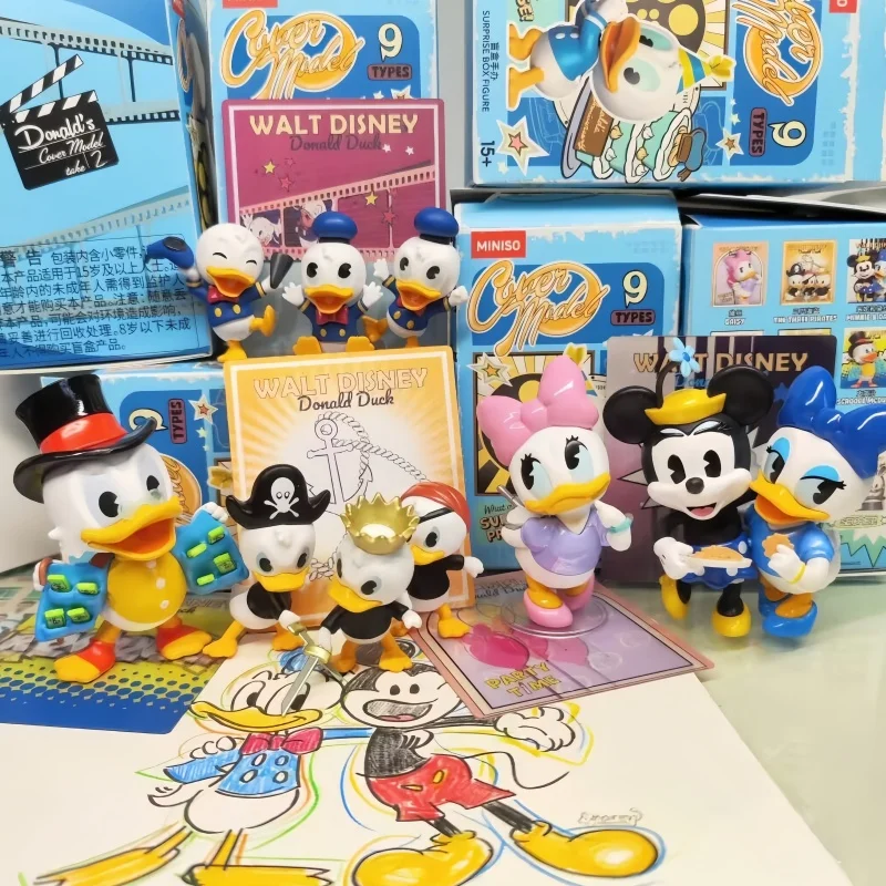

Disney Donald Duck Series Cover Model Blind Box Ornament Handmade Doll Blind Box Pendant Hanging Decoration Girl Boy Gift