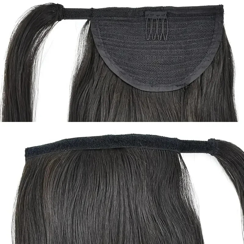 Thumbnail 4 - #12 Cheap Human Hair Wrap Ponytails Worth Buying