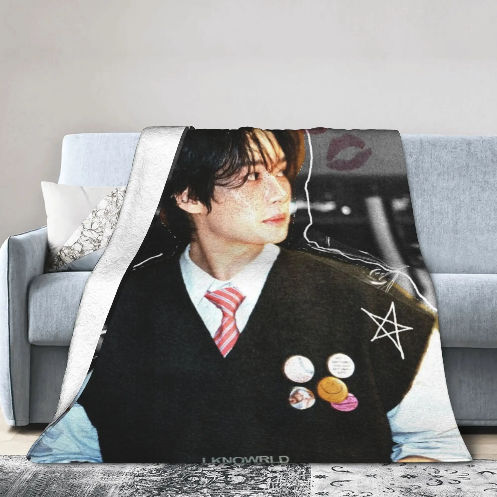 New Arrival Lee know  Blanket Soft Coral Fleece Plush  Relax Throw Blankets Machine Washable