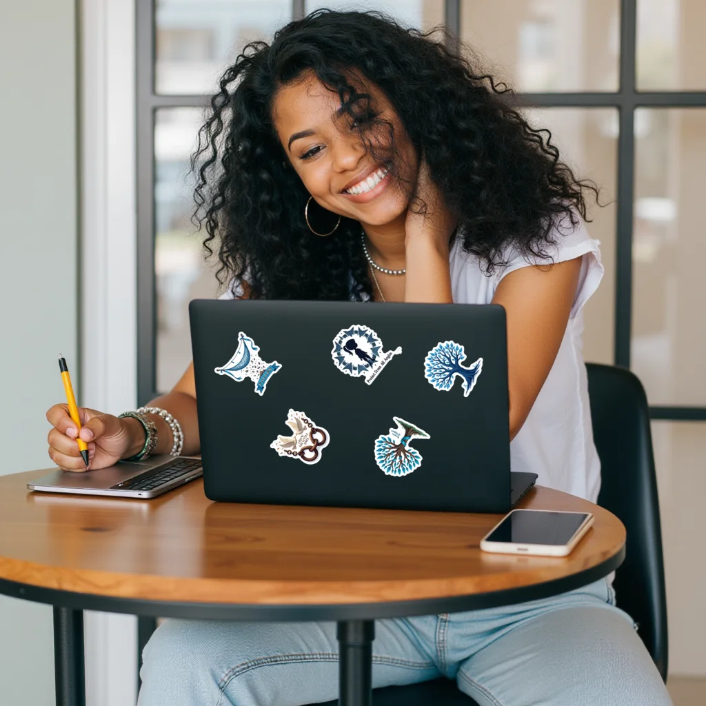 Holiday   Sticker   Durable   Chain   Colorful   Eco   Plant   for Casual   Gadget   Accessory