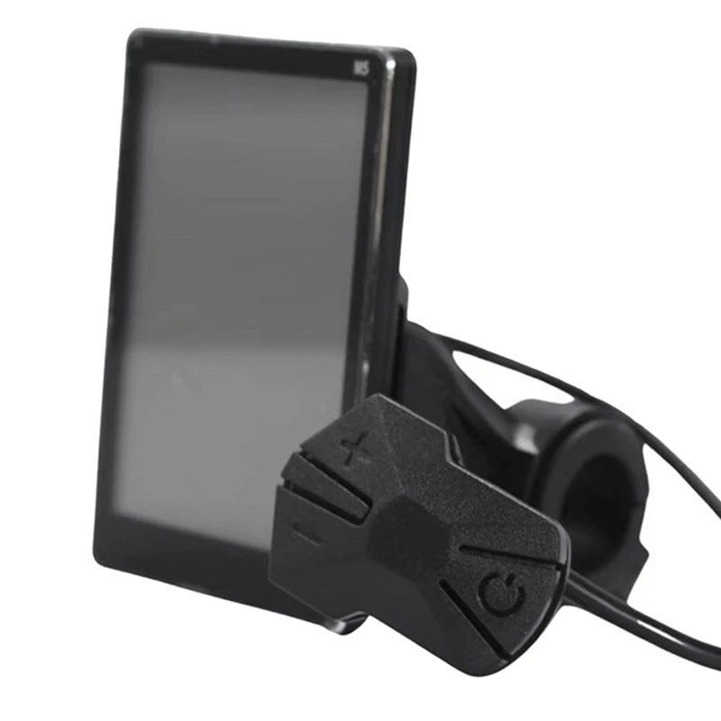 ●M5 Electric Bike LCD Display Meter 24V 36V 48V 60V E Scooter LCD Panel Screen for Mountain Electric Bike(6PIN)