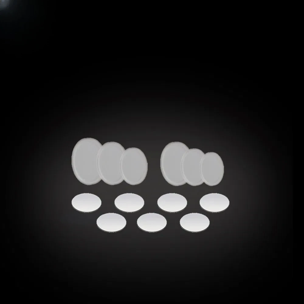 

High Conductivity PTFE Gasket White Solid Round Seal 0.5-6mm Thickness For Industrial Use 5-100mm Diameter