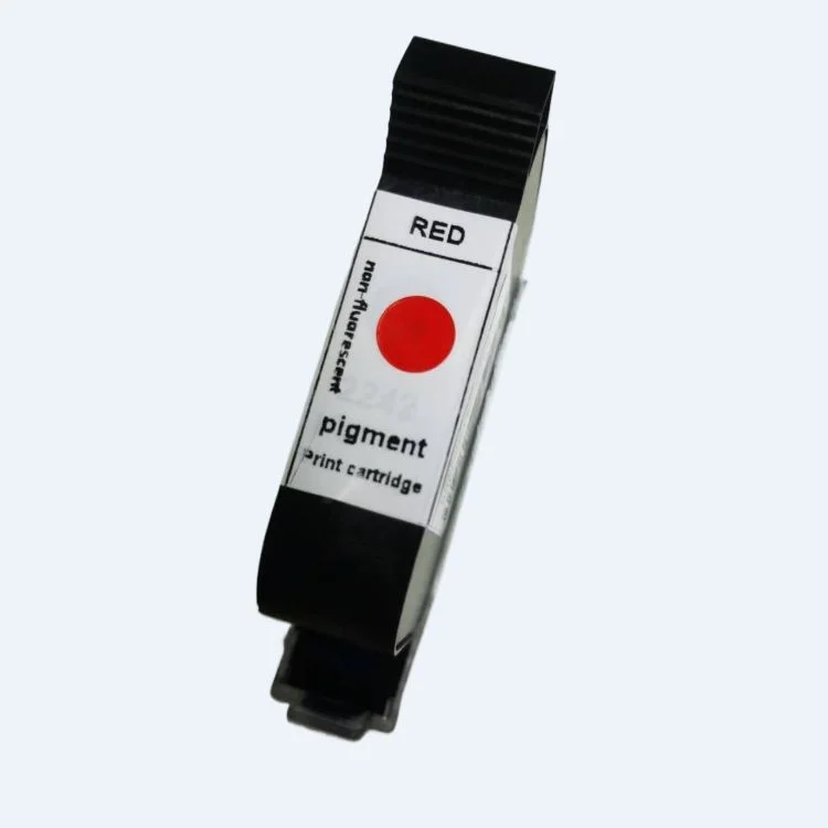 Non Fluorescent Red Pigment C6128A CB962A CG400A Print Cartridge Q2357A Q2358A Ink Compatible for HSA Printer Printing Envelope