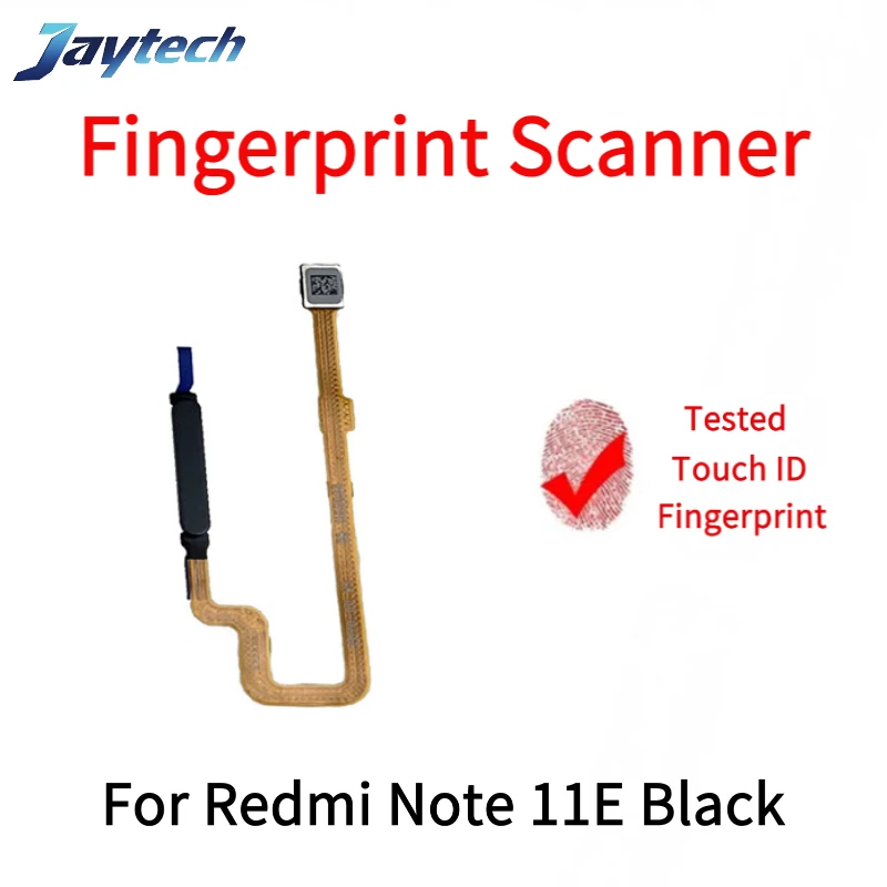 

3 шт. для Redmi Note 11E 11S, кнопка «Домой», сенсорный датчик с отпечатками пальцев, гибкий ленточный кабель, запасные части