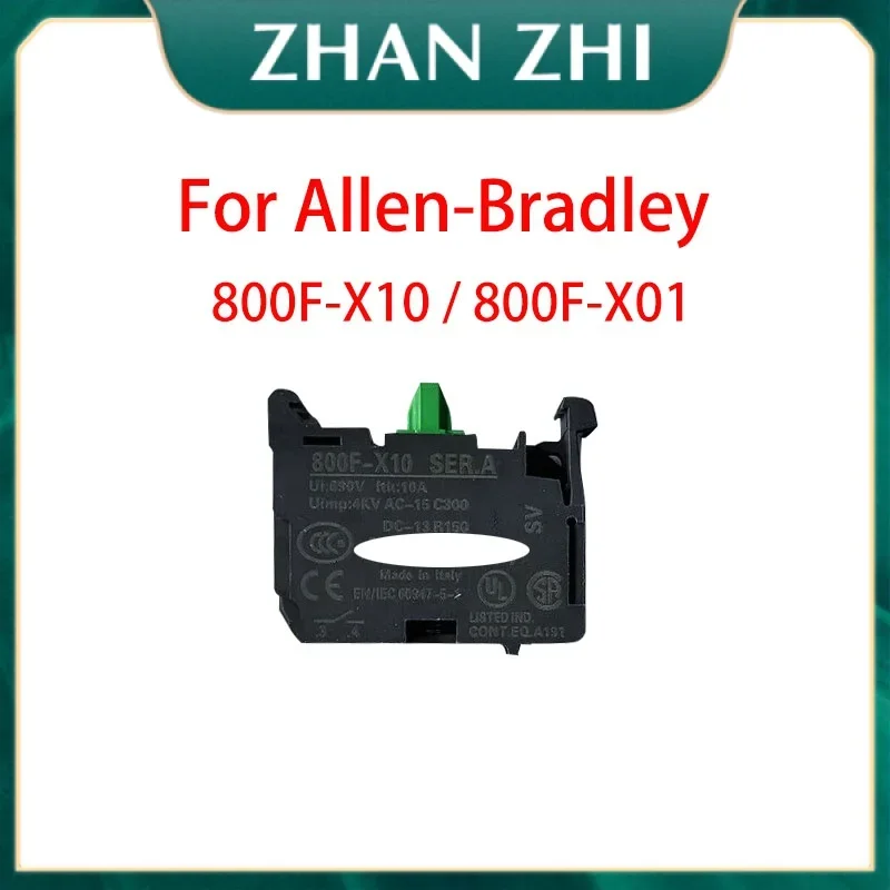 Contact For Allen-Bradley AB button contact 800F-X10 normally open 800F-X01 normally closed YES / NO Switch