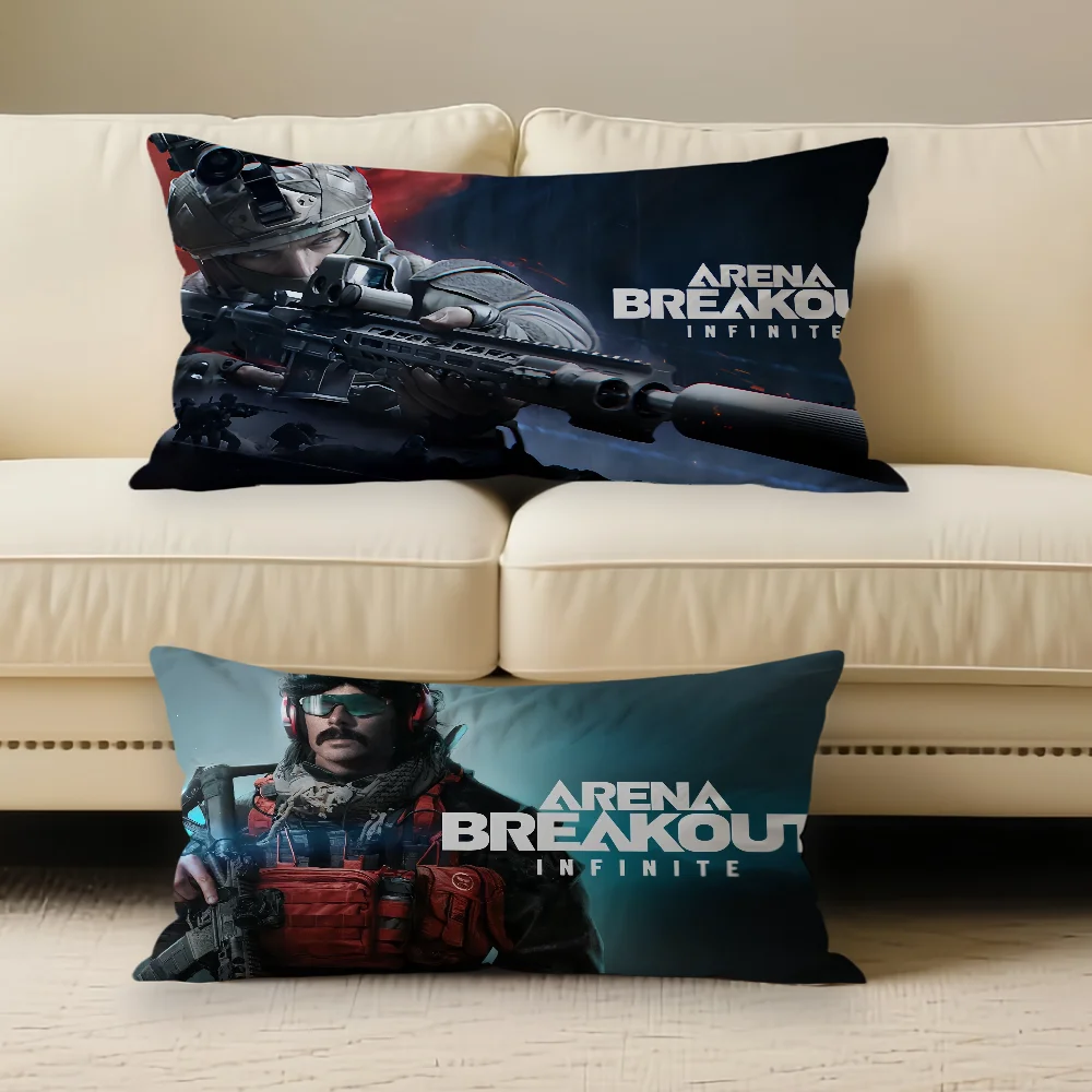 غطاء وسادة لا نهائي من Game Arena Breakout مناسب لجميع المواسم غطاء وسادة منزلي مناسب لأريكة غرفة المعيشة وغرفة النوم