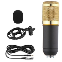 Bm-800 Condenser Microphone Recording Karaoke Microphone 3.5 Mm Wired Recording Microphone For Computer Studio Pc