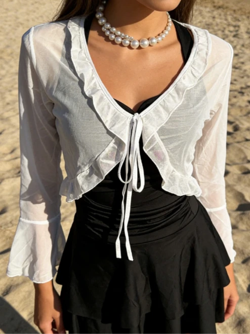 

Fairy Sweet High Waist Split Bikini Set for Women Swimsuit Trendy Swimwear Chic Beach Vacation Summer Party Fashion 2026 New