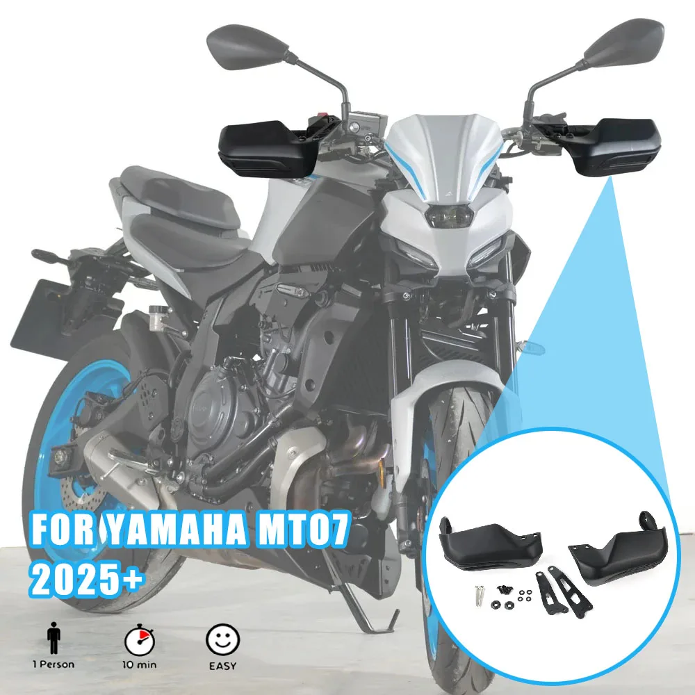 

FOR YAMAHA MT07 2025 2026 Motorcycle Hand Guards - Sturdy Shield &Hand guard motorcycle handguard ﻿High Quality