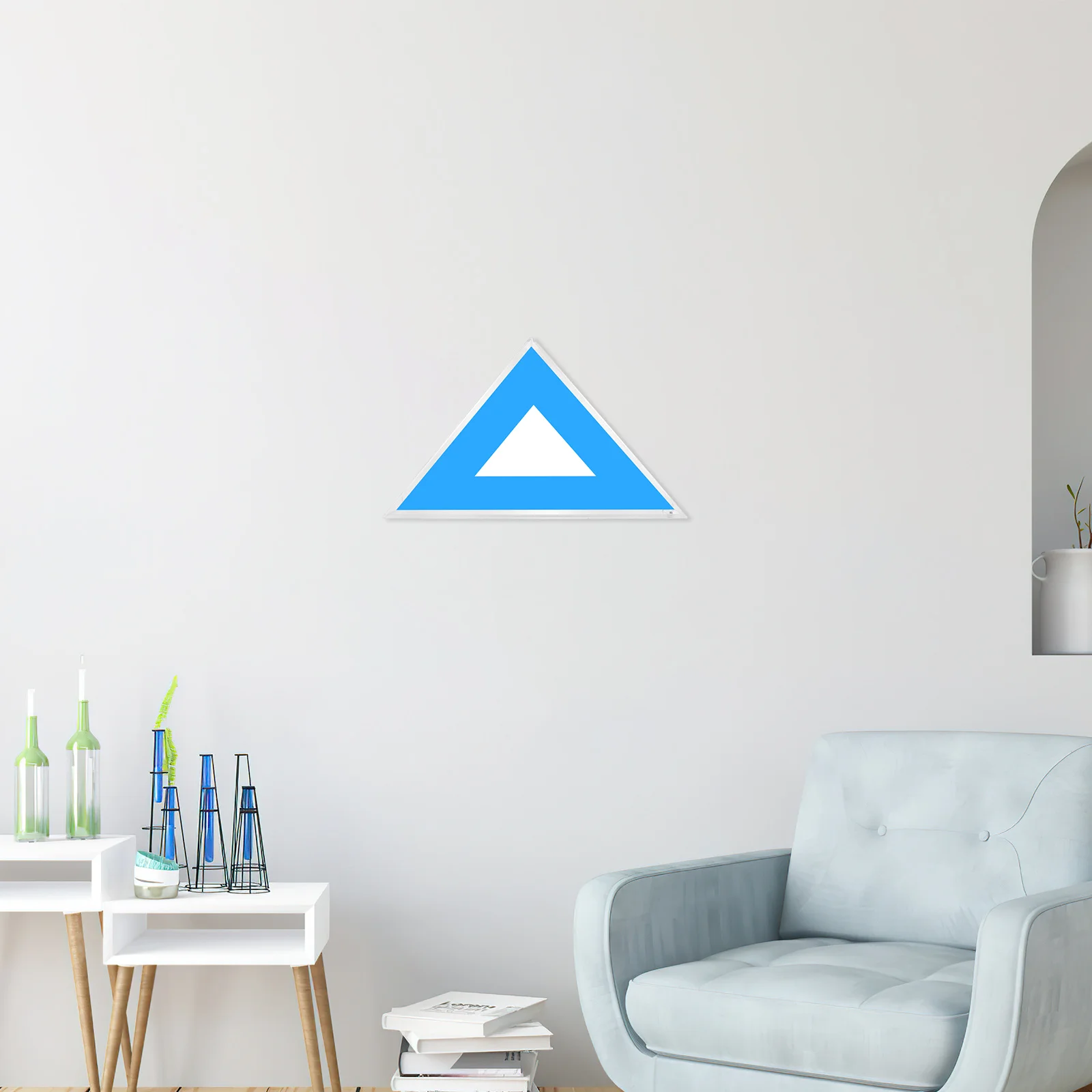 

Acrylic Box Triangle Flag Display Case For Burial Flag Medal Certificate Holder Transparent Storage Container Home Decor