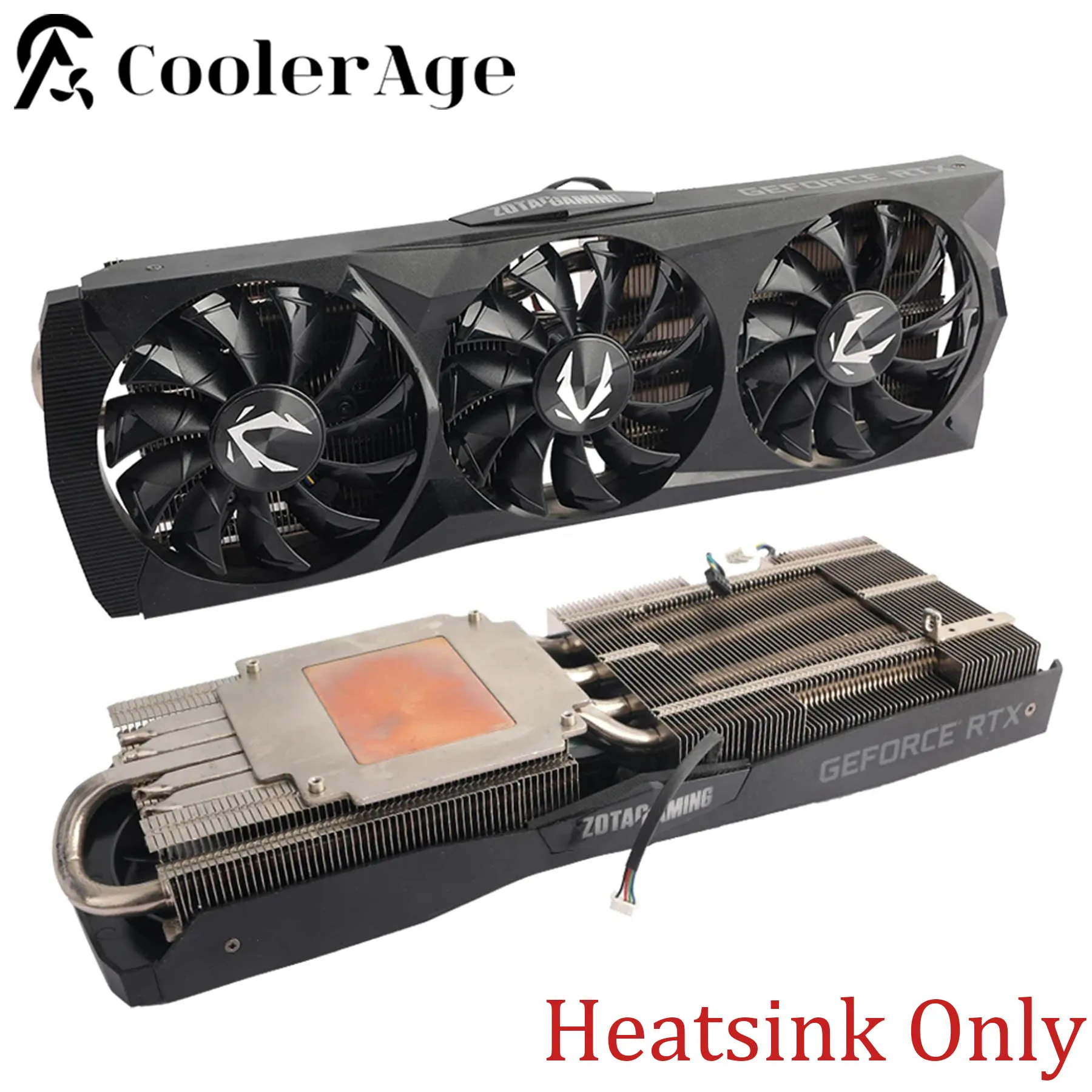 87MM GA92S2U RTX2080Ti radiator karty graficznej dla ZOTAC GAMING GeForce RTX 2080 Ti AMP wymiana karty graficznej Heastink