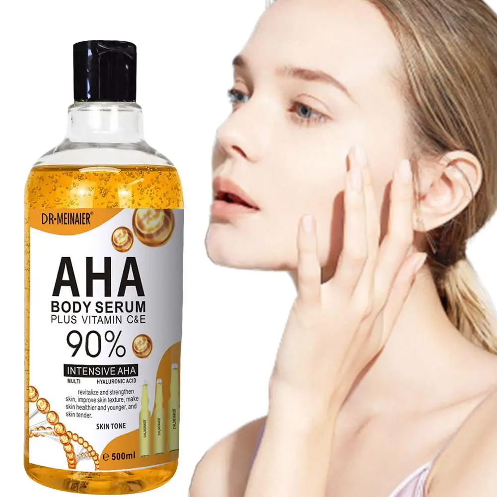 500Ml Hyaluronzuur, Nicotinamide Vitamine C Aha Gezicht Gum Serumcorrector Body Hydraterende Serum Bleekmiddel D0n1