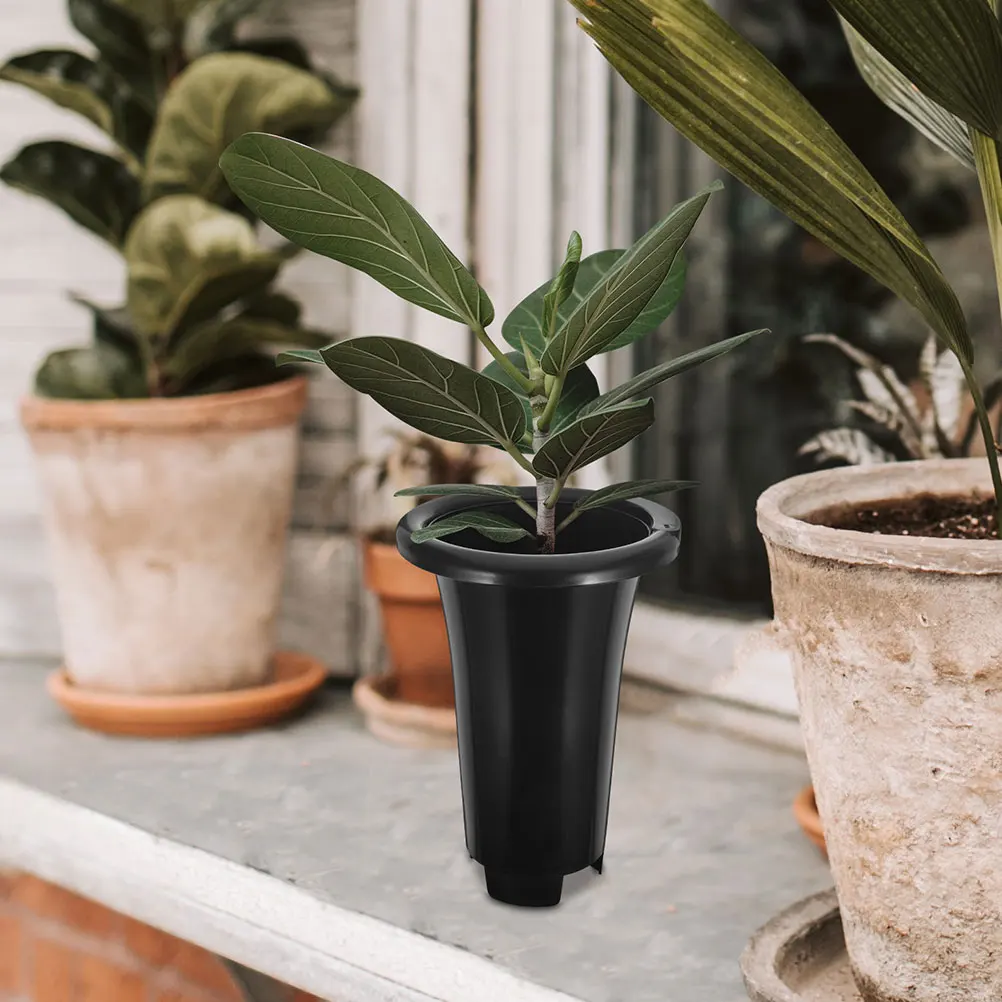 

10pcs Orchid Flower Pot Set Plastic Nursery Planter Container Durable PP Material Succulent Planting Garden for Plants