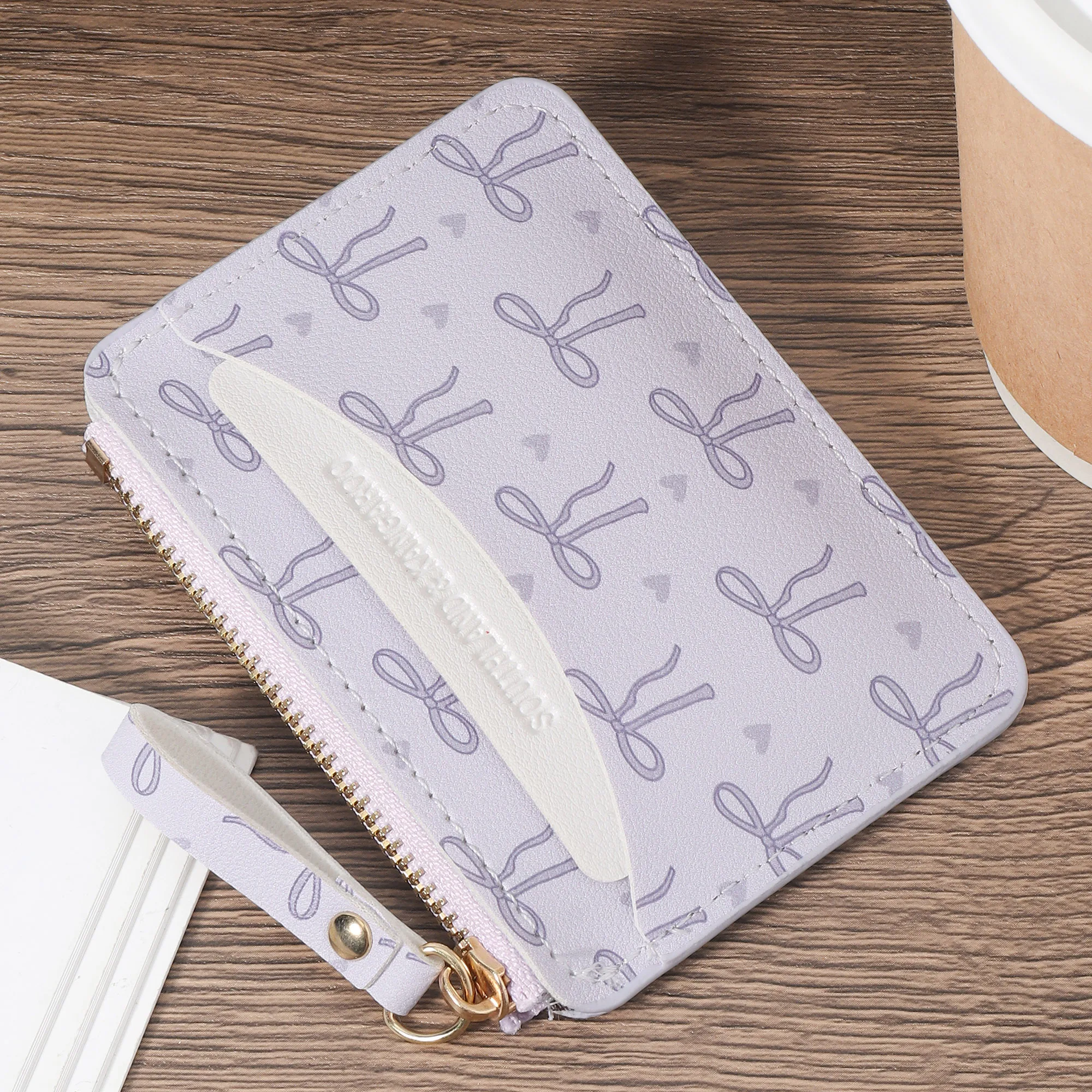 ที่ใส่บัตรเครดิตแฟชั่นมินิ, กระเป๋าใส่เหรียญบางเฉียบ, กระเป๋าสตางค์คลัทช์ลําลองสตรีและเคส