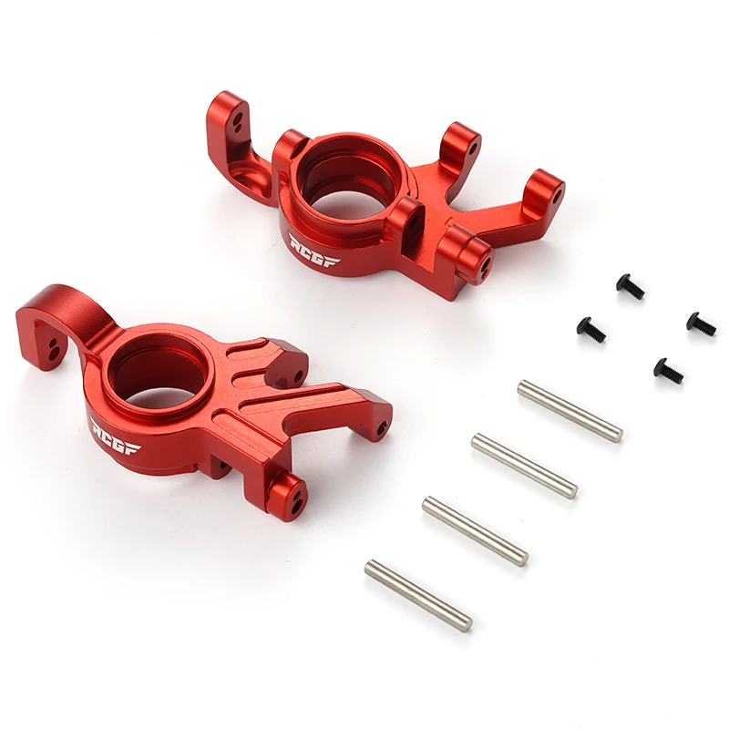 

2pcs 1/5 Steering Hub Carrier RC Upgrade Part Aluminum Alloy Durable Steering Block Knuckles For XMAXX RC Car Part