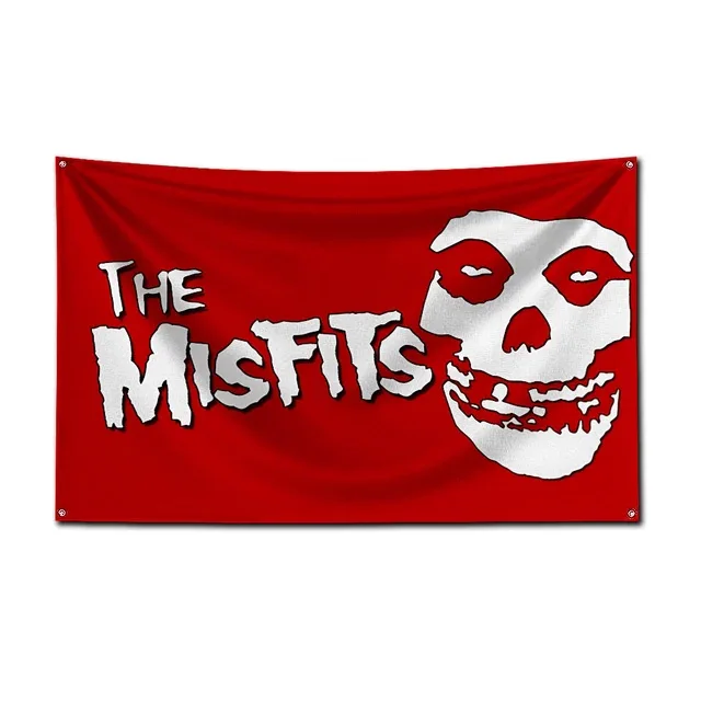 3x5 Ft R-Rock Band misfits Rovers  Racing  Flag Polyester Printed Cars Flags for Room Garage Decor