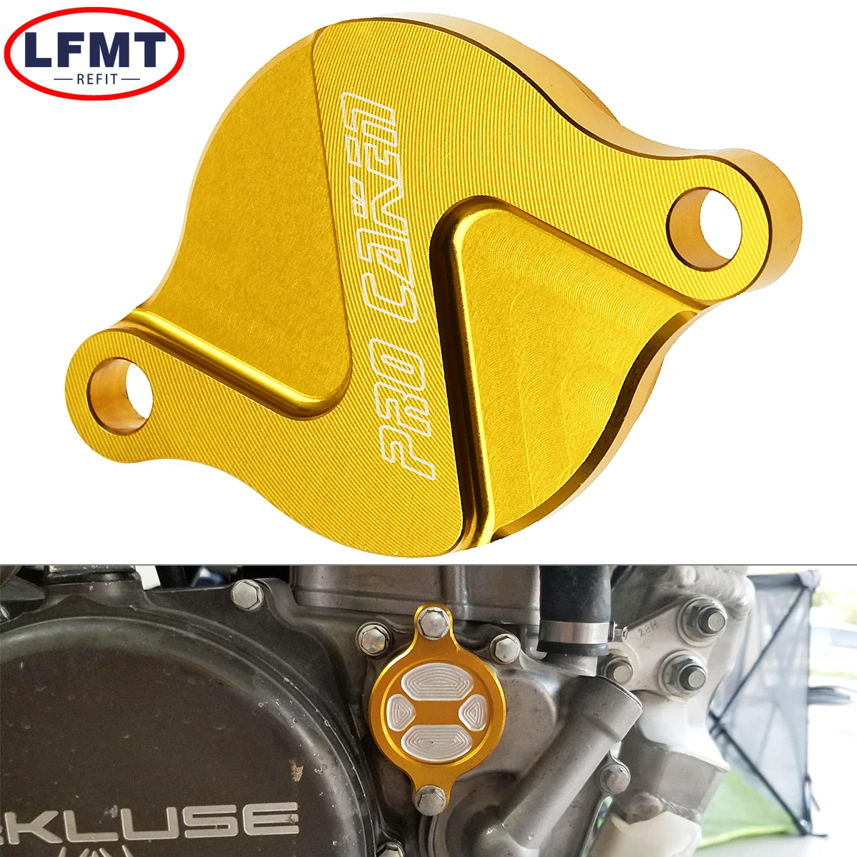 

Motorcycle CNC Oil Filter Cover For Suzuki RMZ250 2007-2018 RMZ450 2005-2018 RMX450Z 2010-2017 RMZ 250 450 450Z Universal Parts
