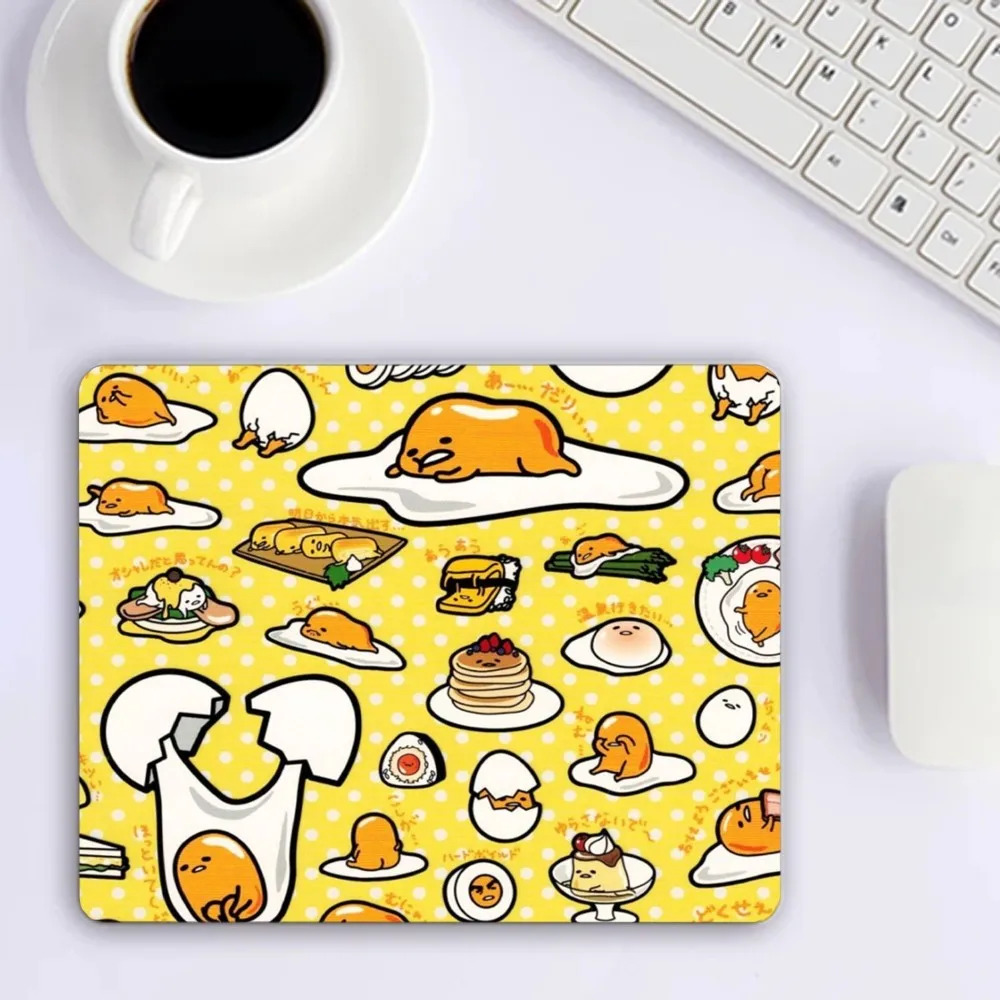 Gudetama Cute Mousepad Mousepad Game Pc Accessories Overlock MouseMat Computer Desk Mat